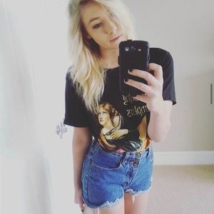 COPY - Smashing Pumpkins Graphic Tee in Black